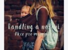 Akce pro maminky / těhotné – handling a nošení (do konce září)